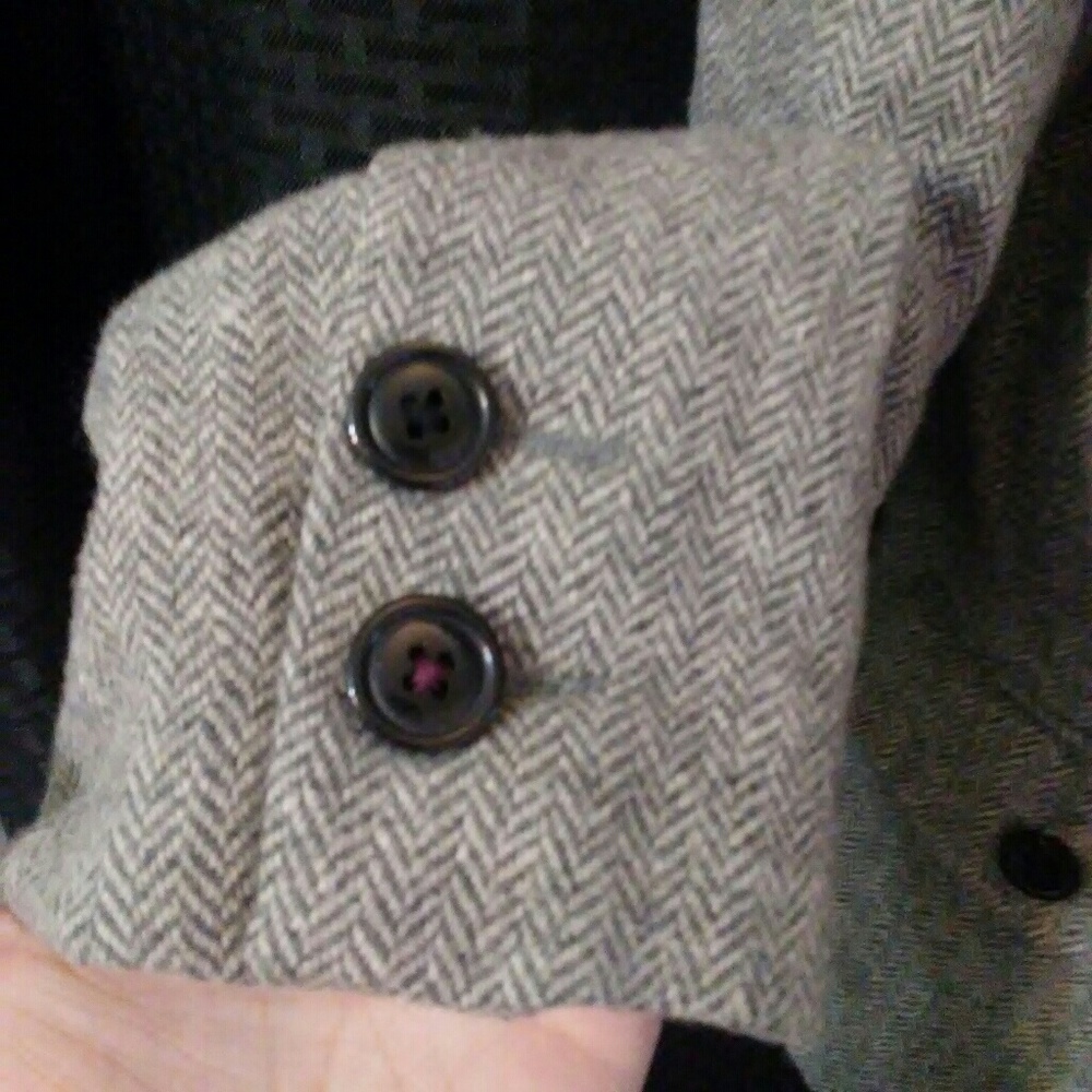 Wool And Polyester Blend Jacket - image 4